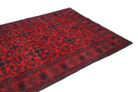 Khal Mohammadi Afghan Rug – Crimson Velvet