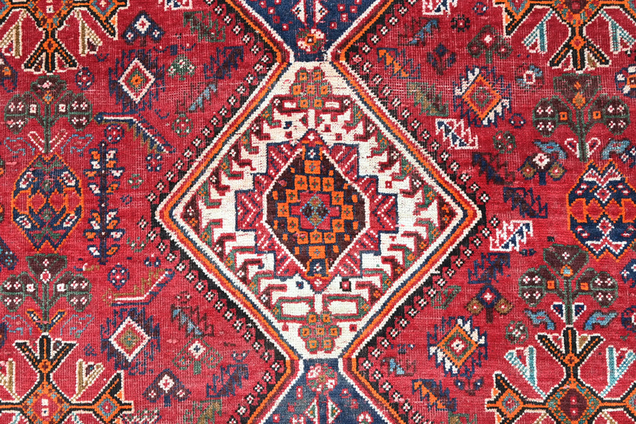 Vintage Shiraz Rug – Terracotta Nomad