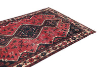 Vintage Shiraz Rug – Obsidian Diamond