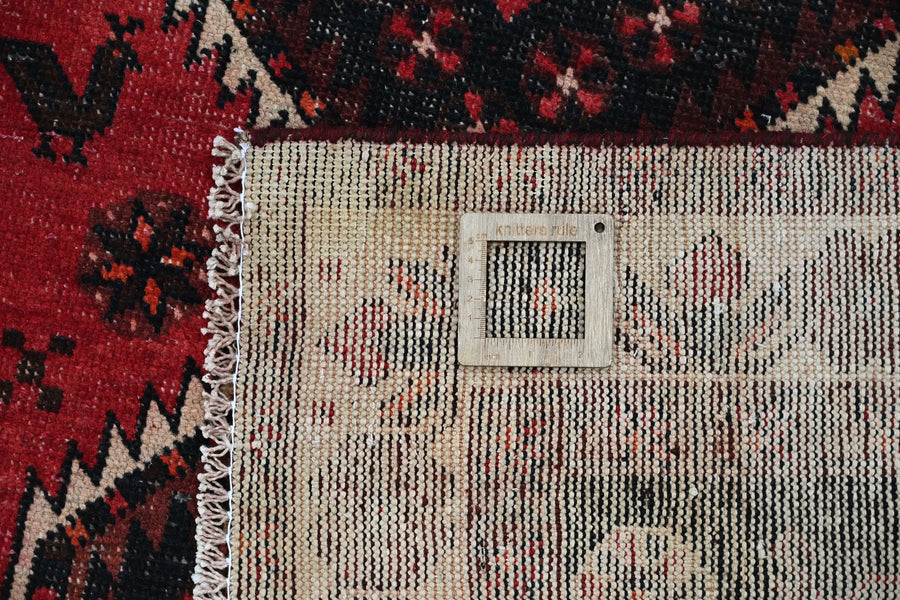 Vintage Shiraz Rug – Obsidian Diamond