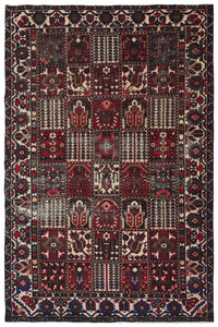 Vintage Bakhtiari Rug – Terracotta Garden
