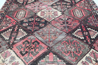 Vintage Bakhtiari Rug – Diamond Garden
