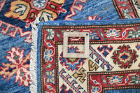 Super Kazak Afghan Runner – Cerulean Vista