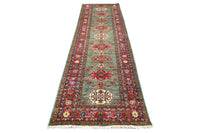 Super Kazak Afghan Runner – Sage Horizon