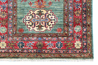 Super Kazak Afghan Runner – Sage Horizon