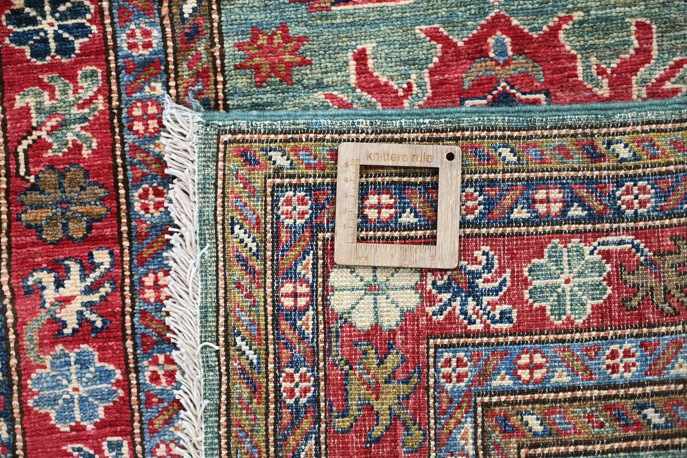 Super Kazak Afghan Runner – Sage Horizon